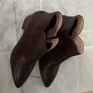 Cole Haan Brown Ankle Boots with Sleek Design